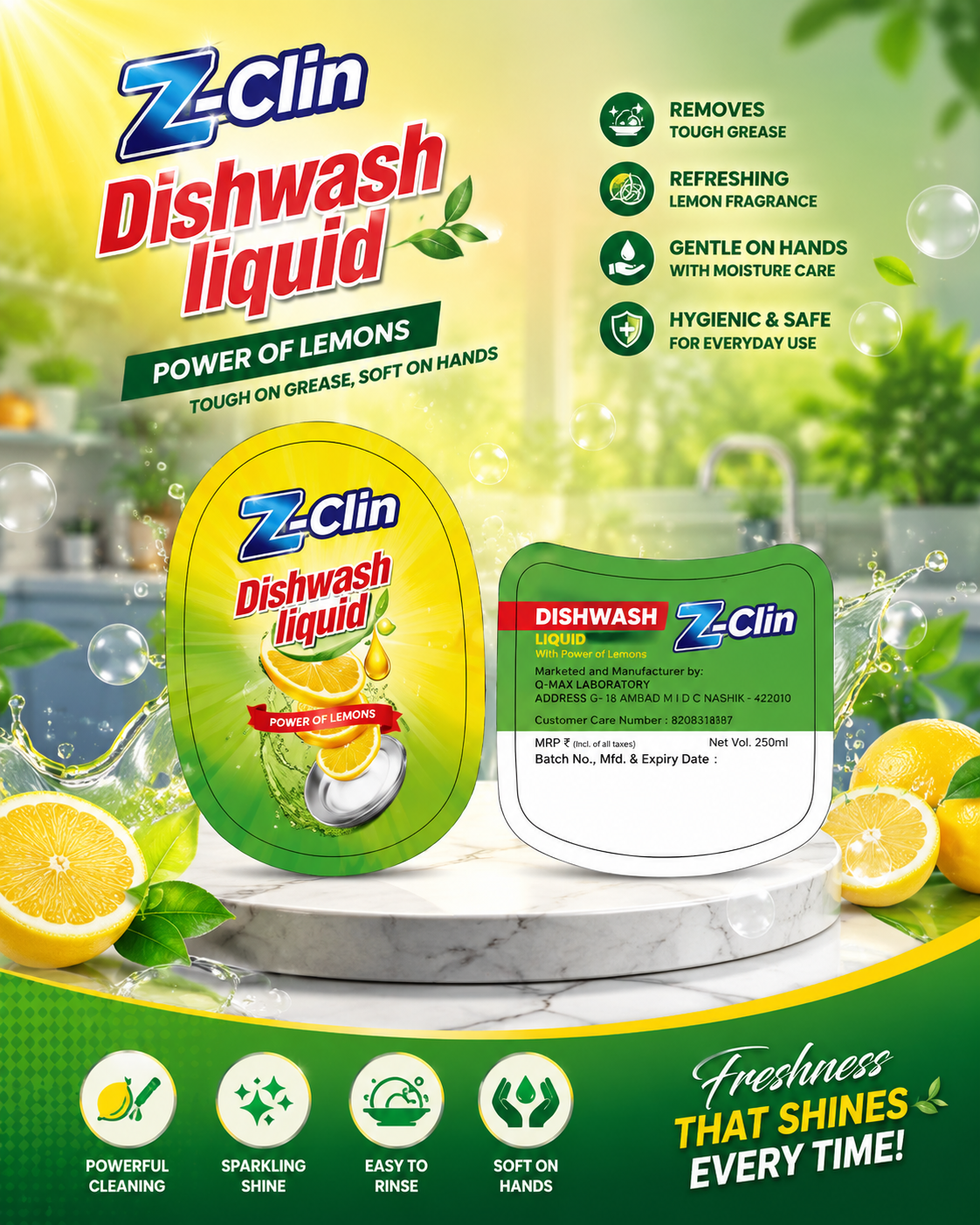 Z-Clin Dishwash Liquid